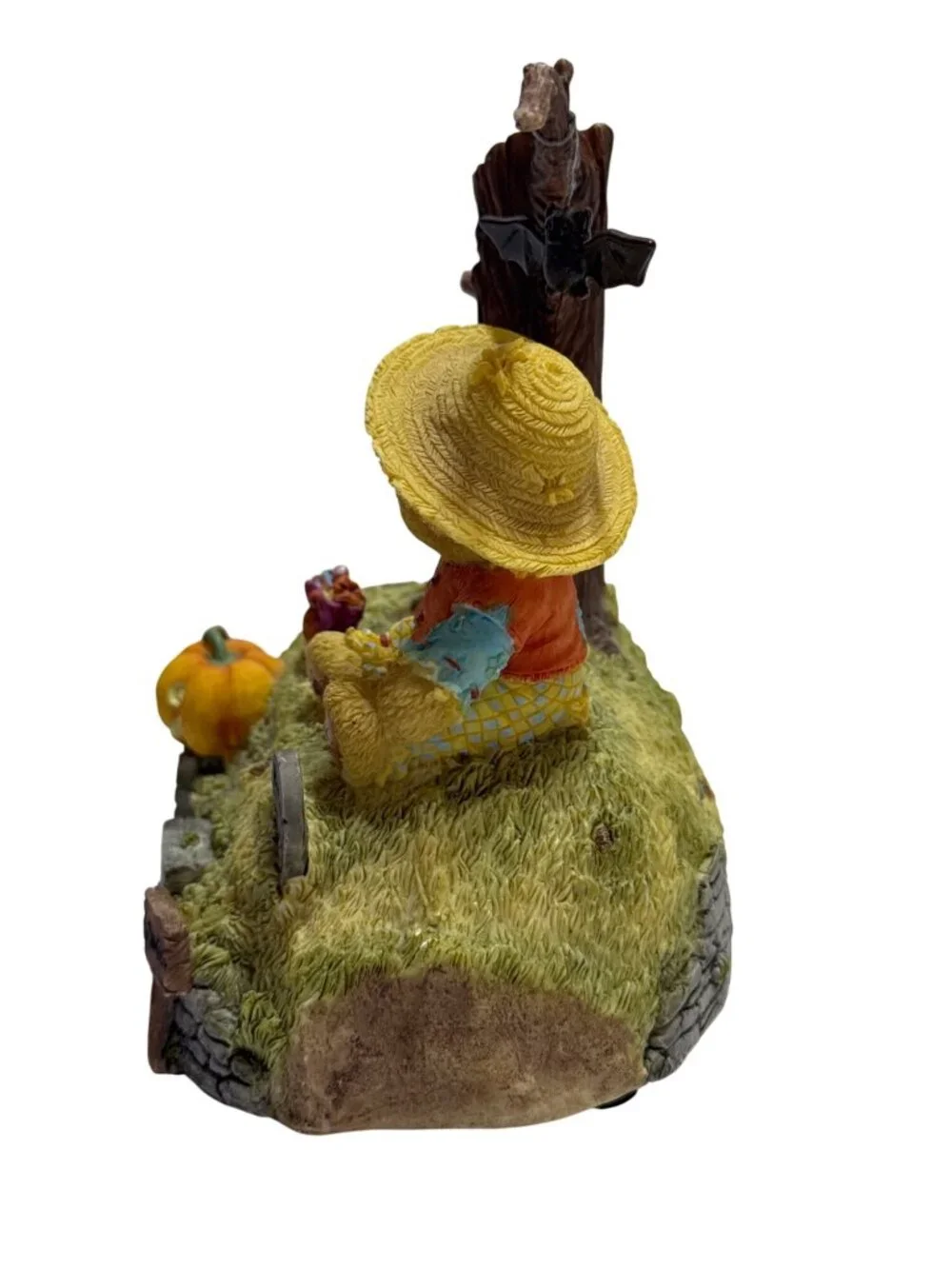 Halloween Cherished Teddies Figurine Resin Decoration 1998 Sitting Bear Vintage